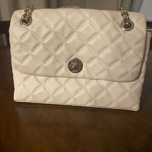 Kate Spade Cream Quilted Shoulder Bag